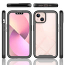 Starry Sky Solid Color Series Shockproof PC + TPU Case with PET Film For iPhone 13(Black)