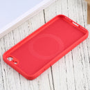 Silicone Full Coverage Shockproof Magsafe Case For iPhone SE 2022 / SE 2020 / 7 / 8(Red)