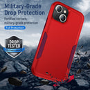 Pioneer Armor Heavy Duty Shockproof Phone Case For iPhone 13(Red)