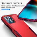 Pioneer Armor Heavy Duty Shockproof Phone Case For iPhone 13(Red)