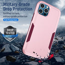 Pioneer Armor Heavy Duty Shockproof Phone Case For iPhone 13 Pro(Pink)