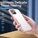 Pioneer Armor Heavy Duty Shockproof Phone Case For iPhone 13 Pro Max(White)