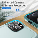 Pioneer Armor Heavy Duty Shockproof Phone Case For iPhone 12 / 12 Pro(Green)