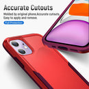 Pioneer Armor Heavy Duty Shockproof Phone Case For iPhone 11(Red)