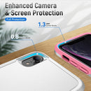 Pioneer Armor Heavy Duty Shockproof Phone Case For iPhone XR(White)