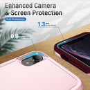 Pioneer Armor Heavy Duty Shockproof Phone Case For iPhone XR(Pink)