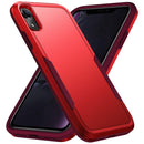 Pioneer Armor Heavy Duty Shockproof Phone Case For iPhone XR(Red)