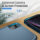 Pioneer Armor Heavy Duty Shockproof Phone Case For iPhone XR(Blue)