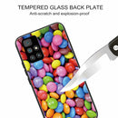 For Xiaomi Redmi 10 Tempered Glass + TPU Border Protective Case(Candy Colors)