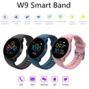W9 Smart Sport Bracelet, Support Heart Rate Detection & Pedometer & Sedentary Reminder & Sleep Monitoring(Blue)