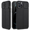 Litchi Texture Sliding Camshield TPU Protective Case For iPhone 13 Pro Max(Black)