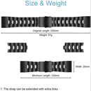 For Garmin Fenix 6 22mm Titanium Alloy Quick Release Watch Band(Black)