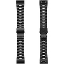For Garmin Fenix 6X 26mm Titanium Alloy Quick Release Watch Band(Black)