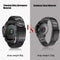 For Garmin Fenix 6X 26mm Titanium Alloy Quick Release Watch Band(Black)