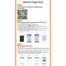 NR-550 LCD Touch Bluetooth Earphone with Charging Box, Support Picture Replacement & Wearing Status Detection & Siri(Black)