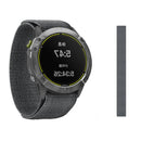 For Garmin Fenix 6 22mm Knitted Nylon Loop Watch Band(Grey)