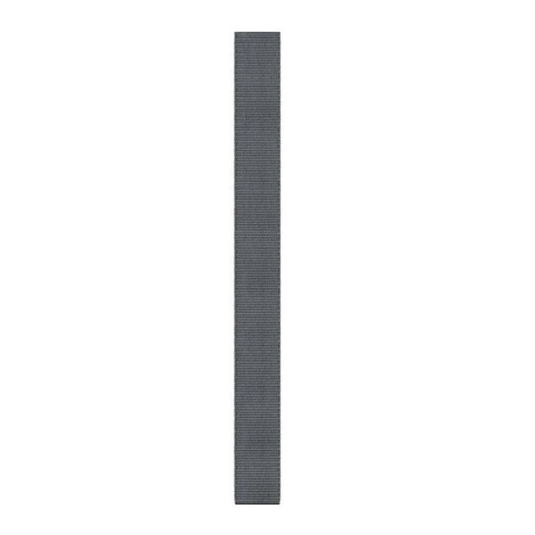 For Garmin Fenix 6 22mm Knitted Nylon Loop Watch Band(Grey)
