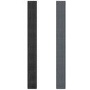 For Garmin Fenix 6 22mm Knitted Nylon Loop Watch Band(Black)