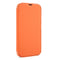 Skin Feel Horizontal Flip PU Leather Case with Holder & Card Slot For iPhone 13 Pro(Orange)