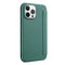 Skin Feel Horizontal Flip PU Leather Case with Holder & Card Slot For iPhone 13 Pro(Deep Green)