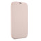 Skin Feel Horizontal Flip PU Leather Case with Holder & Card Slot For iPhone 13 Pro(Pink)