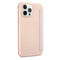 Skin Feel Horizontal Flip PU Leather Case with Holder & Card Slot For iPhone 13 Pro(Pink)