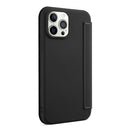 Skin Feel Horizontal Flip PU Leather Case with Holder & Card Slot For iPhone 13 Pro(Black)