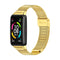 For Huawei Band 6 / Honor Band 6 MIJOBS Milan Stainless Steel Watch Band(Gold)