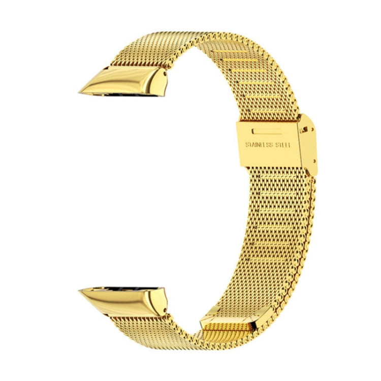 For Huawei Band 6 / Honor Band 6 MIJOBS Milan Stainless Steel Watch Band(Gold)