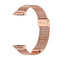 For Huawei Band 6 / Honor Band 6 MIJOBS Milan Stainless Steel Watch Band(Rose Gold)