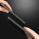 Cool Sharp Series Aluminum Plate Brushed Lens All-inclusive Protective Case For iPhone SE 2022 / SE 2020 / 8 / 7(Space Gray)