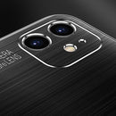 Cool Sharp Series Aluminum Plate Brushed Lens All-inclusive Protective Case For iPhone XS / X(Space Gray)