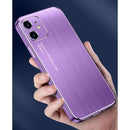 Cool Sharp Series Aluminum Plate Brushed Lens All-inclusive Protective Case For iPhone 11 Pro Max(Space Gray)