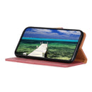 For Xiaomi Mi 11T / 11T Pro KHAZNEH Cowhide Texture Horizontal Flip Leather Case with Holder & Card Slots & Wallet(Pink)