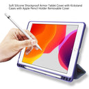For iPad 10.2 2021 / 2020 / 2019 Painted Pattern Shockproof Horizontal Flip TPU + PU Leather Case with 3-folding Holder & Pen Slot(GWL10046 Flower)