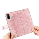For Tecno Spark 6 Go 7-petal Flowers Embossing Pattern Horizontal Flip PU Leather Case with Holder & Card Slots & Wallet & Photo Frame(Rose Gold)