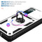 For Samsung Galaxy S20 FE Sliding Camera Cover Design TPU + PC Protective Case with 360 Degree Rotating Holder & Card Slot(White+Black)