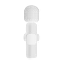 LSHOW YJK128 Mini Intelligent Noise Reduction Wireless Microphone(White)
