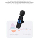LSHOW YJK128 Mini Intelligent Noise Reduction Wireless Microphone(White)