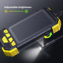 Y19 7.9mm Dual Lens Hand-held Hard-wire Endoscope with 4.3-inch IPS Color LCD Screen, Cable Length:3.5m(Yellow)