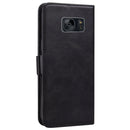 For Samsung Galaxy S7 Embossed Cat Butterflies Pattern Horizontal Flip Leather Case with Card Slot & Holder & Wallet(Black)