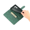 For OPPO Reno6 5G AZNS Dream II Skin Feel PU+TPU Horizontal Flip Leather Case with Holder & Card Slots & Wallet(Green)