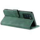 For OPPO Reno6 5G AZNS Dream II Skin Feel PU+TPU Horizontal Flip Leather Case with Holder & Card Slots & Wallet(Green)