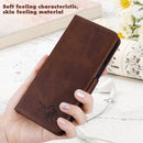 For Samsung Galaxy A32 5G Embossed Cat Butterflies Pattern Horizontal Flip Leather Case with Card Slot & Holder & Wallet(Brown)