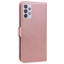 For Samsung Galaxy A32 5G Embossed Cat Butterflies Pattern Horizontal Flip Leather Case with Card Slot & Holder & Wallet(Pink)