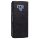 For Samsung Galaxy Note9 Embossed Cat Butterflies Pattern Horizontal Flip Leather Case with Card Slot & Holder & Wallet(Black)