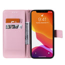 3D Painted Pattern Horizontal Flip Leather Case with Holder & Card Slots & Wallet For iPhone 13 Mini(Girl Under The Tree)