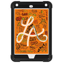 C5 Four Corners Shockproof Silicone + PC Protective Case with Holder For iPad mini 5 / 4(Black)