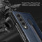 For Samsung Galaxy Z Fold3 5G Litchi Pattern Foldable Protective Case with Pen Slot(Black)