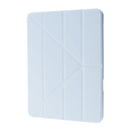 Deformation Transparent Acrylic Horizontal Flip PU Leather Case with Multi-folding Holder & Sleep / Wake-up Function & Pen Slot For iPad Air 2022 / 2020 10.9(Baby Blue)